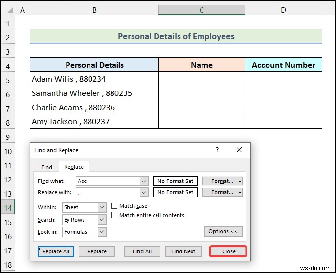 Cách sử dụng tính năng chuyển văn bản thành cột với tính năng chuyển hàng trong Excel