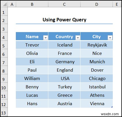 Cách chuyển văn bản thành cột với nhiều dấu phân cách trong Excel