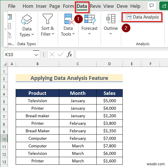 Cách phân tích dữ liệu thô trong Excel (9 cách phù hợp)