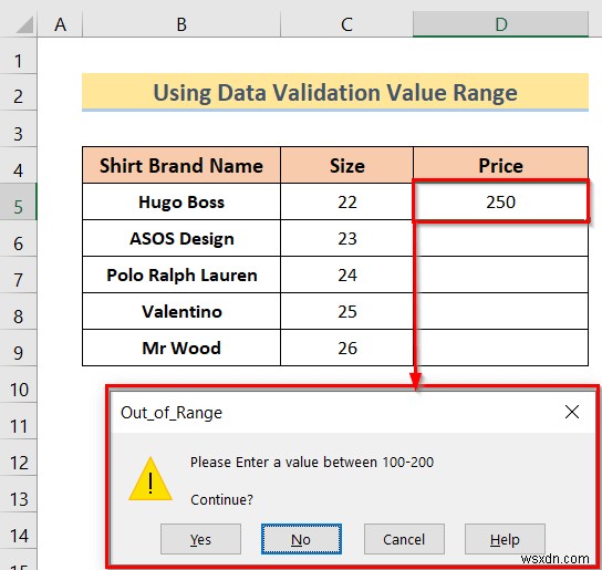 Cách sử dụng công thức Excel Không vượt quá một giá trị nhất định