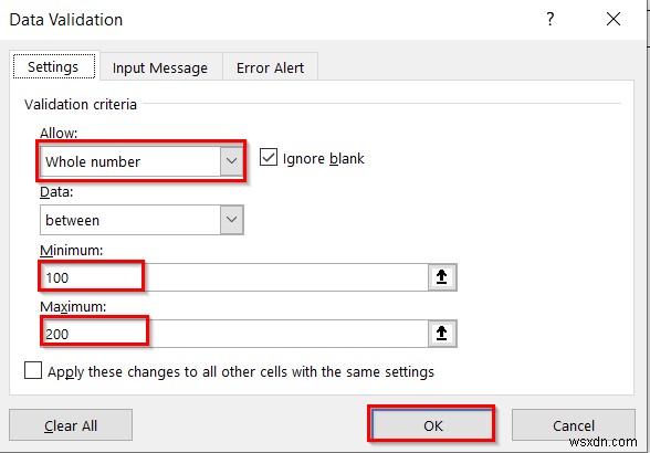 Cách sử dụng công thức Excel Không vượt quá một giá trị nhất định