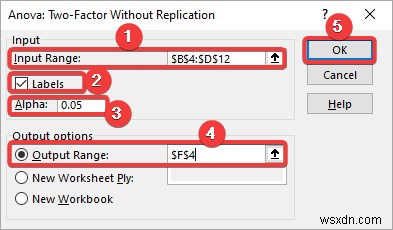 Cách tạo bảng ANOVA trong Excel (3 cách phù hợp)