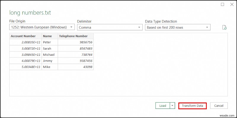 Tệp CSV không mở chính xác trong Excel (4 trường hợp có giải pháp)