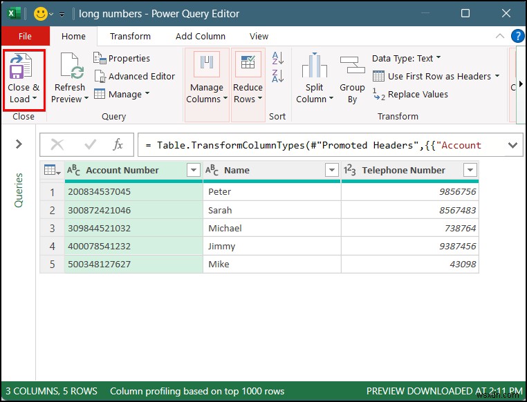 Tệp CSV không mở chính xác trong Excel (4 trường hợp có giải pháp)