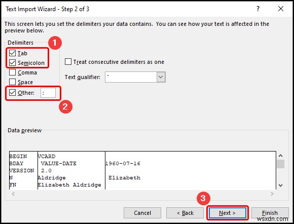 Cách chỉnh sửa tệp VCF trong Excel (với các bước đơn giản)