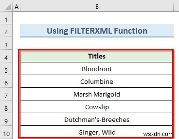 Cách chuyển đổi XML thành cột trong Excel (4 cách phù hợp)