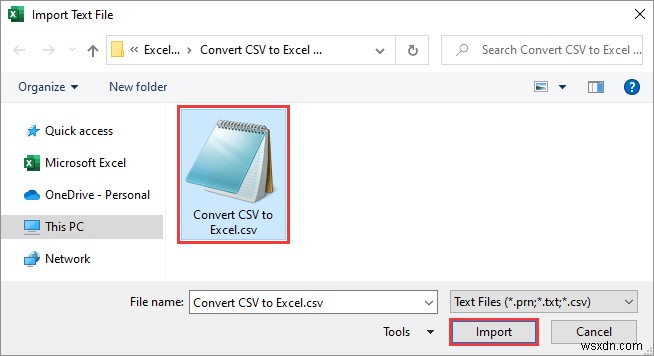 Chuyển đổi CSV sang Excel Tự động với các bước dễ dàng