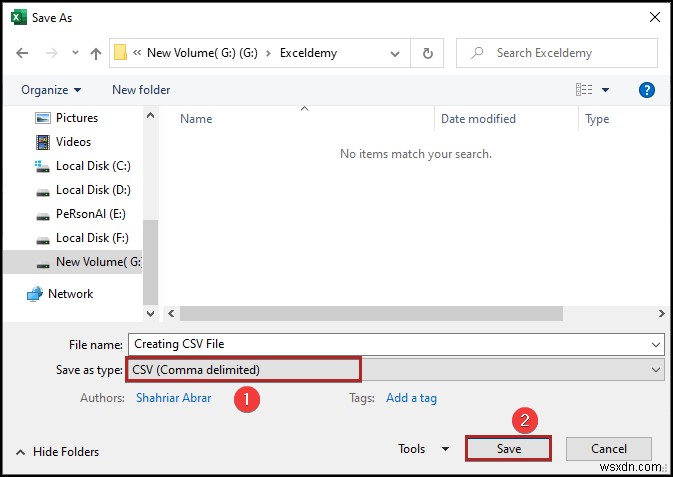 Cách tạo tệp CSV từ Excel (6 cách dễ dàng)