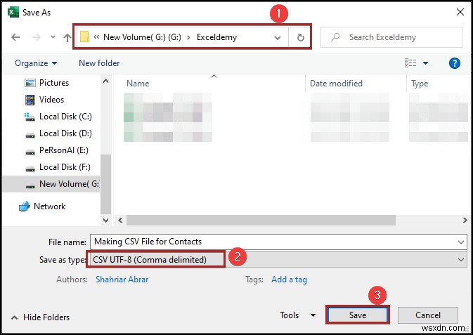 Cách tạo tệp CSV từ Excel (6 cách dễ dàng)