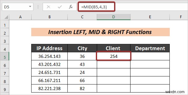 Cách tự động tách văn bản thành cột bằng công thức trong Excel