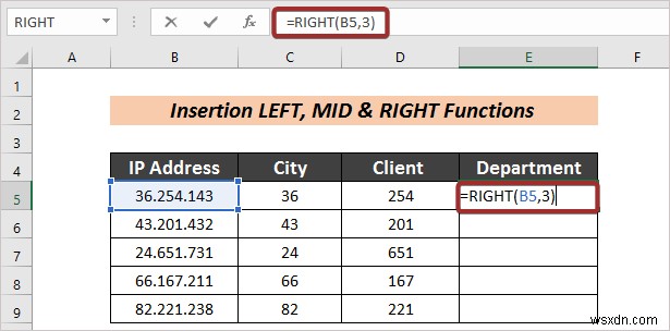 Cách tự động tách văn bản thành cột bằng công thức trong Excel