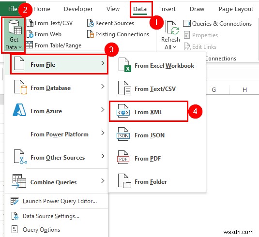 Cách chuyển đổi XML sang Bảng Excel (3 Phương pháp Dễ dàng)