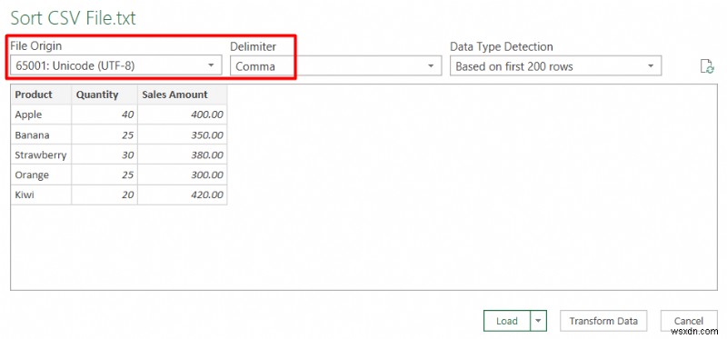 Cách sắp xếp tệp CSV trong Excel (2 Phương pháp nhanh)