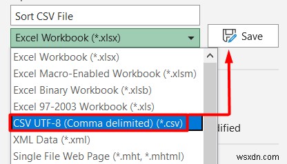 Cách sắp xếp tệp CSV trong Excel (2 Phương pháp nhanh)