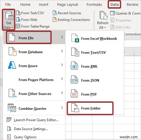 Cách hợp nhất tệp CSV trong Excel (2 cách dễ dàng)