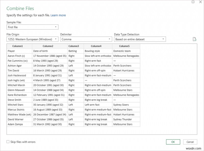 Cách hợp nhất tệp CSV trong Excel (2 cách dễ dàng)