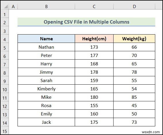 Mở tệp CSV trong Excel mà không cần định dạng (2 cách dễ dàng)
