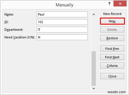 Cách tạo bảng câu hỏi trong Excel (2 cách dễ dàng)