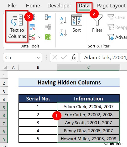 [Đã sửa!] Văn bản thành cột trong Excel đang xóa dữ liệu