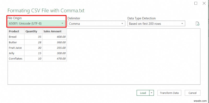 Định dạng tệp CSV trong Excel (Với 2 ví dụ)