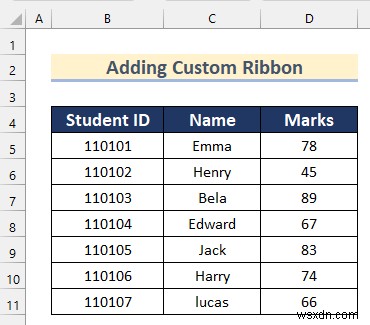 Cách thêm ruy-băng tùy chỉnh bằng XML trong Excel