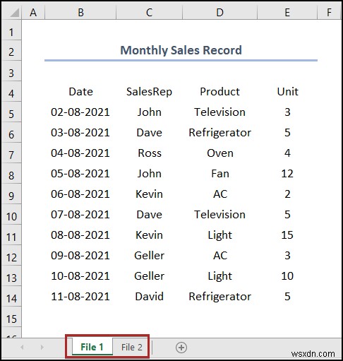 Cách so sánh 2 tệp CSV trong Excel (6 cách dễ dàng)