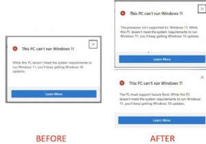 Yêu cầu phần cứng tối thiểu đối với CPU Windows 11:Microsoft là gì và không cho bạn biết