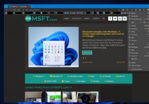 Microsoft Edge Canary nhận được một cờ mới để kích hoạt các bản cập nhật trực quan của Windows 11 
