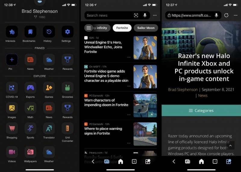 Ứng dụng Microsoft News cập nhật trên iOS và Android để trở thành Microsoft Start