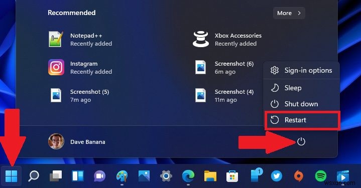 5 cách tuyệt vời để khởi động lại Windows 11