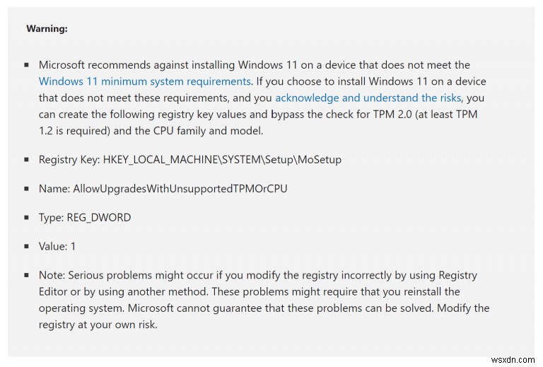 Vào phút cuối, Microsoft cung cấp một đường dẫn để nâng cấp phần cứng không được hỗ trợ lên Windows 11