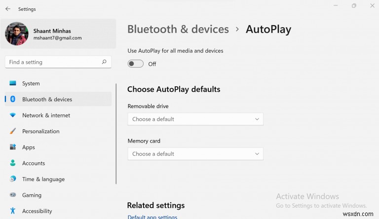 Cách tắt AutoPlay trong Windows 10 và Windows 11