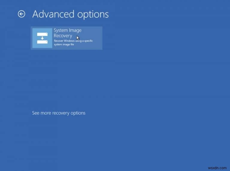 Cách sao lưu và khôi phục Windows 11 thông qua Sao lưu hình ảnh hệ thống