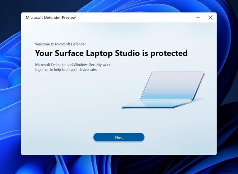 Ứng dụng Microsoft Defender Preview hiện có sẵn để tải xuống trên Windows 10, Windows 11