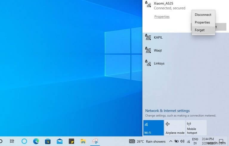 Cách quên mạng trong Windows 10 hoặc Windows 11