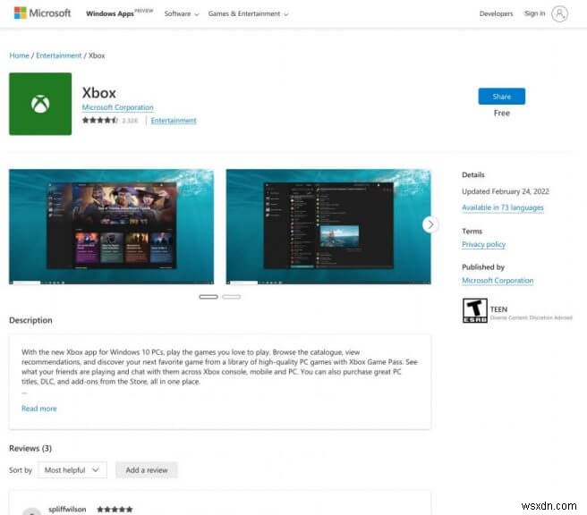 Đây là phiên bản web Microsoft Store mới được thiết kế lại, lấy cảm hứng từ Windows 11
