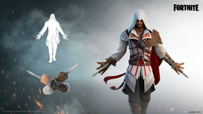 Assassins Creeds Ezio và Eivor hiện đang có trong Fortnite