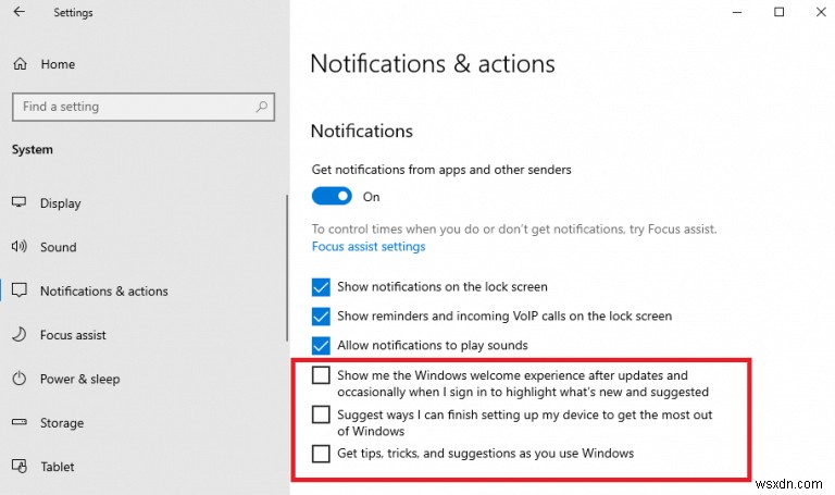 Cách loại bỏ hoàn toàn thông báo phiền phức Cho phép hoàn tất thiết lập thông báo thiết bị của bạn trên Windows 10 và Windows 11