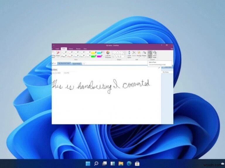 Cách sử dụng tính năng nhận dạng chữ viết tay trong Microsoft OneNote