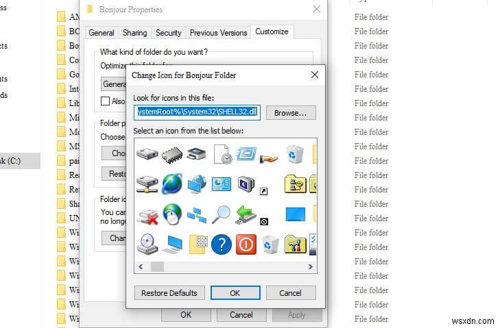 Cách tùy chỉnh các biểu tượng trong Windows 10 hoặc Windows 11