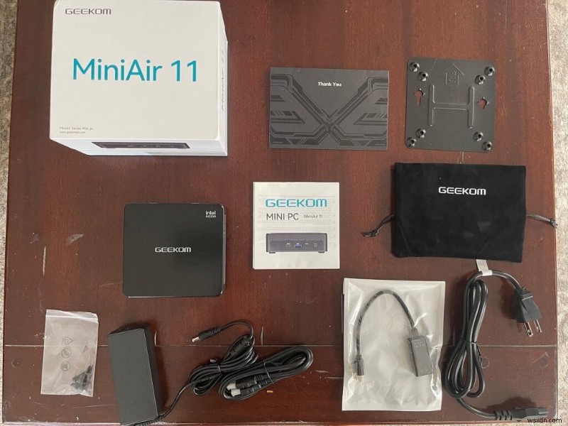 Đánh giá máy tính mini GEEKOM MiniAir 11:Tốt hơn Intel NUC với hiệu suất trên ngân sách