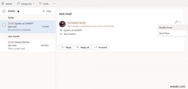 Cách lập lịch gửi email trên Outlook