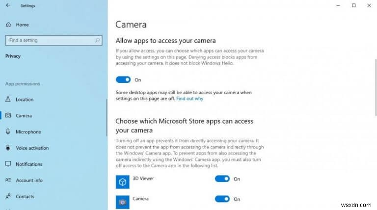 Cách thay đổi cài đặt webcam trên Windows 10 hoặc Windows 11