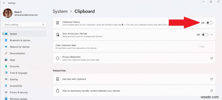 Cách bật và xem lịch sử Clipboard trên Windows 11 để hiệu quả hơn