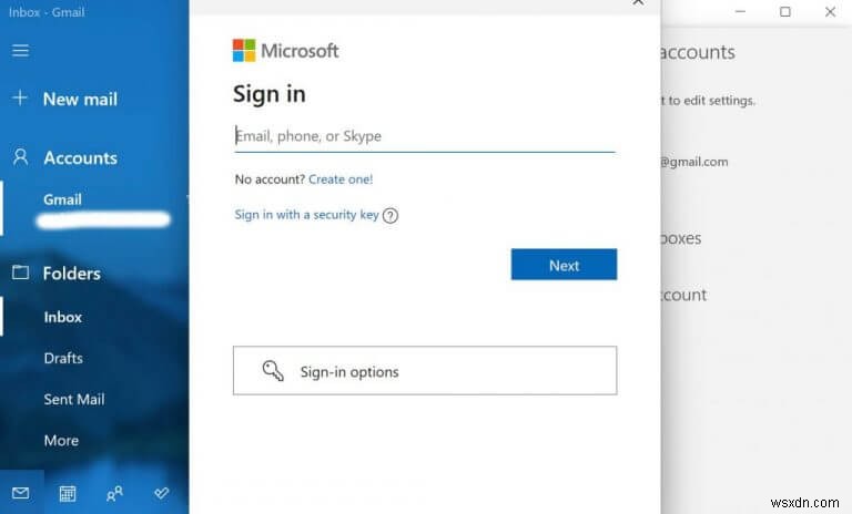 Cách thiết lập Windows Mail