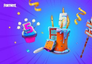 Lễ kỷ niệm 5 năm của Fortnite Battle Royales bắt đầu vào cuối tuần này