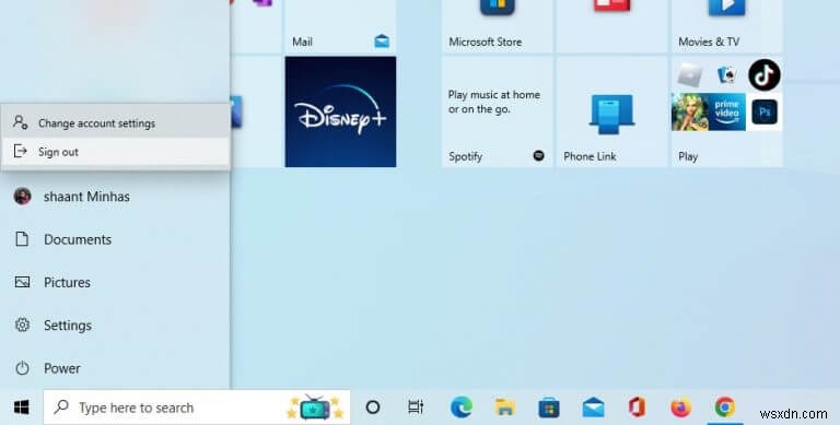 Cách chuyển đổi tài khoản người dùng trên Windows 10 hoặc Windows 11