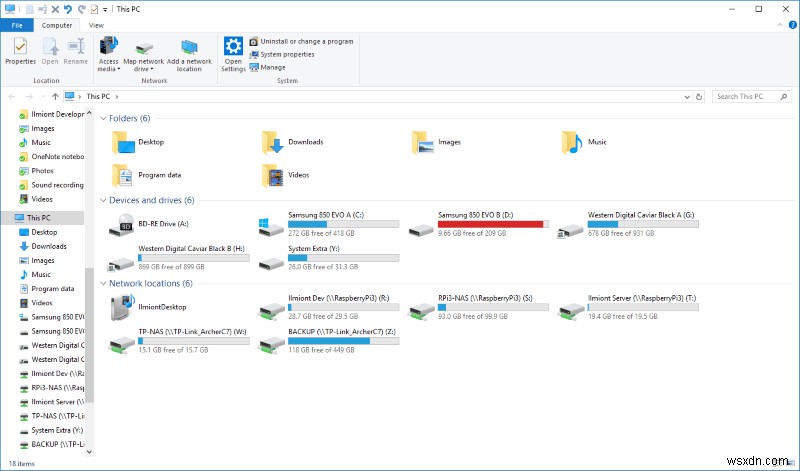 Cách đặt File Explorer mở PC này trong Windows 10