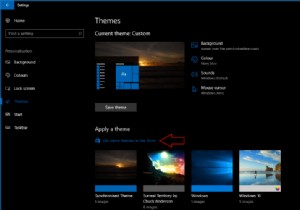 Cách cài đặt chủ đề từ Windows Store trong Windows 10