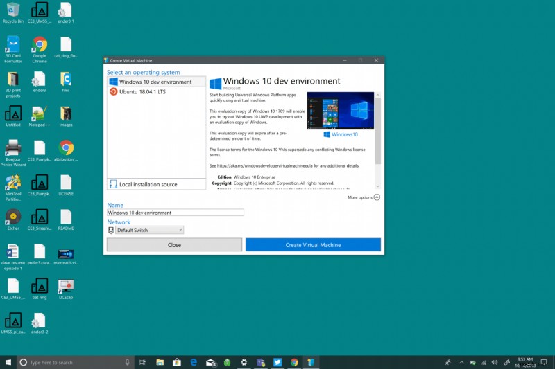 Cách cài đặt máy ảo trên Windows 10 bằng Hyper V, giờ đây thậm chí còn dễ dàng hơn với Tạo nhanh